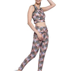 Conjunto de Yoga Personalizado de Nueva Llegada para Mujer, al Mejor Precio, Bajo MOQ, Material Sólido - Product Image 4