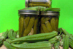 BEST PRICE WHOLESALE <b>Pickled</b> Okra 720ml Glass <b>Jar</b> Ready to Eat <b>for</b> Foodservice - Product Image 2