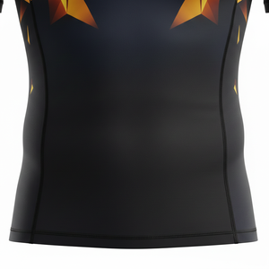 Camiseta de compresión personalizada sublimada para hombres, mujeres y niños, para MMA, BJJ, jiu jitsu, entrenamiento sin gi, tela duradera, traje de baño. - Product Image 6