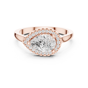 Anillo de diamantes de filigrana Vintage GYPSY 14K para conjuntos de joyería nupcial - Product Image 2