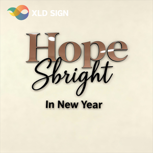 패션 디자인 금속 실내 사무실 사인 리셉션 로고 사인 금속 사인 편지 사무실 간판 - Product Image 3