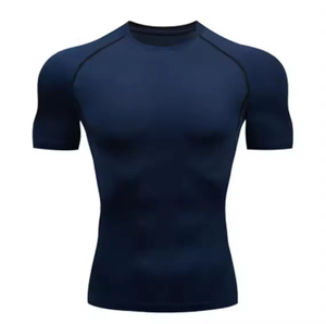 Rashguard de performance le plus vendu, ultra doux, respirant, en polyester écologique, à manches courtes, séchage rapide - Product Image 4