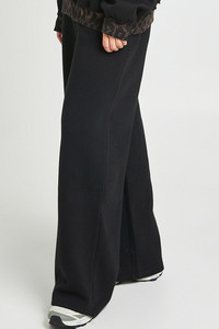 <b>Women</b> Black Wide Leg Sweatpants High Waist Drawstring Casual Loose Fit <b>Lounge</b> <b>Trousers</b> Straight Leg Jogger Pants Wholesale Wear - Product Image 3