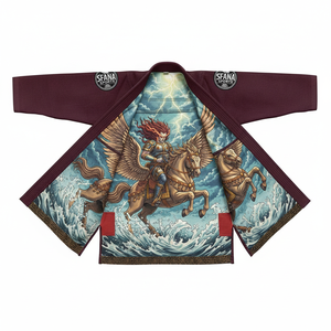 Kimono de BJJ de Algodón 100% Resistente y Ecológico para Unisex, MMA y Grappling, Diseño Ajustado con Tejido Perla, OEM - Product Image 2