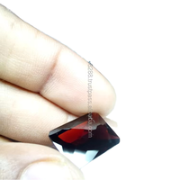Rubis Rouge 100% Naturel (Origine Zambie) Taille Princesse Étoile Octogonale Libre 13x18mm 16.39ct Non Traité Certifié par un Certificat Tierce Partie