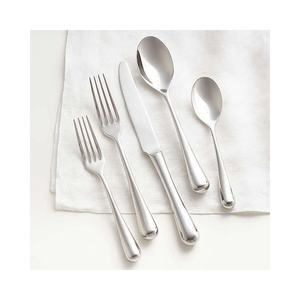 ชุดเครื่องเงินขัดเงากระจกสีเงินด้ามจับหนาทันสมัยชุดช้อนส้อมสำหรับร้านอาหารงานแต่งงานโรงแรมรอยัล - Product Image 2