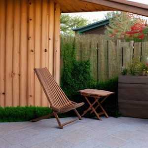 Mesa Plegable Pequeña para Exteriores, para Patio, Terraza, Hotel, para Entretenimiento en el Hogar, Accesorio Cinnamon, Muebles de Exterior Generales - Product Image 1