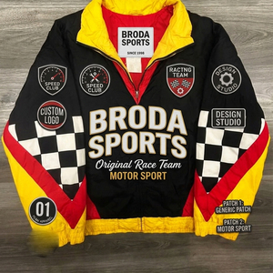 2026 Custom Motorsports <b>Racing</b> <b>Jacket</b> Vintage A1 NSCAR Style Full Embroidery Custom Logo Varsity <b>Racing</b> <b>Jacket</b> Manufacturer men - Product Image 3