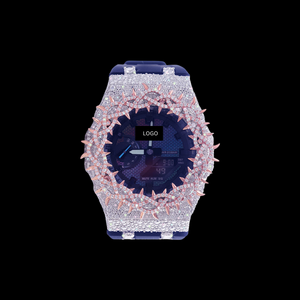 Hot Sale Full Iced Moissanite Diamond <b>Watch</b> Stainless Steel Luxury <b>Waterproof</b> <b>Watch</b> Available At Export Quality And Price - Product Image 1