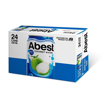 Top leverancier A&B fabrikant van 100% vers fruit kokoswater drank met aangepast logo, smaakvolle dranken, beste smaak, ODM OEM in Vietnam