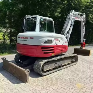 Excavadora Hidráulica Profesional de 3 Toneladas Usada, con Cabina de Seguridad ROPS Cerrada y Cucharón de Excavación de Alta Resistencia para Construcción - Product Image 3