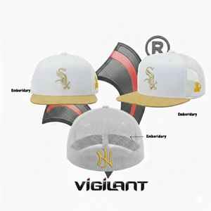Gorra de béisbol bordada, ajustable, personalizada, estilo camionero, nueva. - Product Image 2