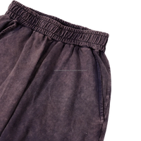 Shorts décontractés pour hommes en coton 100% premium, coupe classique, effet délavé, personnalisables, streetwear, écologiques