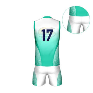 Tenue de volley-ball pour adultes, dernière conception, fabriquée en usine, vêtements d'entraînement, couleur personnalisée, polyester respirant, haute qualité, logo personnalisé - Product Image 2