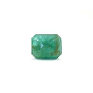 10.3 Carat Oval Heart or Emerald Cut Loose Synthetic Zambian Emerald Gemstone for Fine Jewelry - Product Image 2