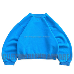 2025 Sudaderas con capucha y sudaderas recortadas de gran tamaño para hombre Sudaderas al por mayor súper cómodas personalizadas Boxy-fit. - Product Image 3