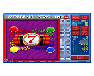 เครื่องเกมอาร์เคด Texas Keno 4H&TNT รุ่น Wms550 Pot Gold ของผู้ผลิต Coin Pusher Pog Board  กระดานเกมหลายเกมสำหรับห้องเกม - Product Image 3