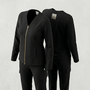 Uniformes de Enfermería, Conjuntos Elegantes y Modernos, Antiarrugas, Tela Suave de Primera Calidad, Lavables - Product Image 1