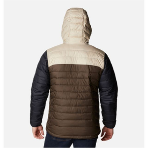 2024 Custom Men's Wool Puffer <b>Jacket</b> with Long Sleeves and Stand Collar Winter Wholesale Price - Product Image 5