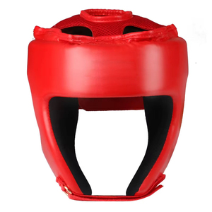 Wholesale High Quality Customized Leather Boxing <b>Head</b> Guard for Taekwondo & Kudo <b>Training</b>-Breathable Lightweight Protective - Product Image 3