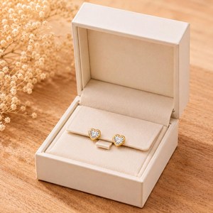 Diamant de laboratoire certifié IGI, couleur DEF, clarté VS VVS, or massif 10K 14K 18K, cadeau d'anniversaire, bague de fiançailles, taille cœur - Product Image 4
