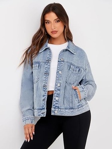 OEM Custom Men's Denim <b>Jacket</b> High Quality Cotton <b>Trucker</b> <b>Jacket</b> for Retail - Product Image 4