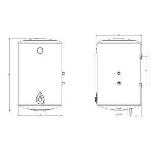 High quality <b>Electric</b> 50L <b>Storage</b> <b>Water</b> <b>Heater</b> for Household Hotel 220V 2500W/2000W/1500W/1200W Power Efficiency CE CB Certified - Product Image 5