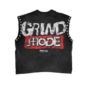 Camisetas de Hombre 2026 de Alta Calidad, Fabricación Personalizada, Corte Holgado, Bajo Desgastado, con Logotipo Personalizado Serigrafiado - Product Image 6