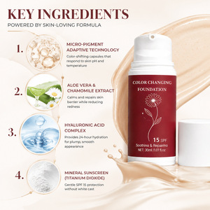 รองพื้นเปลี่ยนสี 15 SPF ครีมซ่อมแซมผิวสูตรอ่อนโยน ให้ผิวเป็นธรรมชาติ เหมาะกับทุกสภาพผิว 30 มล. - Product Image 4