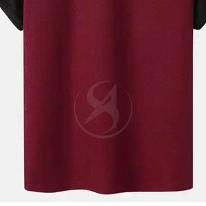 Camiseta de Lona Casual para Hombre, Color Personalizado, Nueva Colección 2026, de Ringer, la Más Vendida, Mezcla de Poliéster/Algodón de Alta Calidad, Teñido Liso - Product Image 4