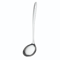 Ensemble d'ustensiles de cuisine 6 pièces en acier inoxydable de qualité supérieure : cuillère, spatule, louche, écumoire, spatule de service, outils de service résistants à la chaleur