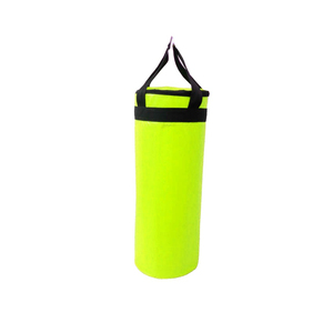 Sac de boxe vert pour entraînement, rembourré en éponge, en tissu Oxford durable, avec fermeture élastique, pour la pratique du punching adulte - Product Image 1