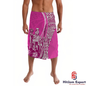 Wholesale Custom Polynesian Printed Lavalava Sarong Fiji Samoa Savaii Upolu Salelologa Customized Manufacturing Service Provider - Product Image 6