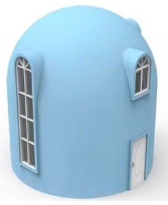 Casa prefabricada tipo bunker de estructura de acero ligero y protección. - Product Image 2