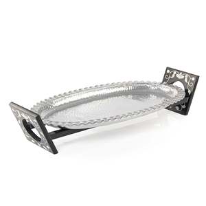 Bandeja de Servicio Ecológica de Aluminio para Restaurantes y Hoteles, con Construcción Duradera y Apariencia Atractiva - Product Image 1