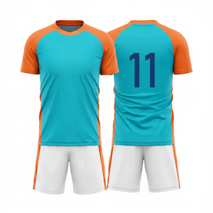 Professional Grade Full Sublimation Printing Vibrant Colors Soccer Set Global Export Suppliers High Performance Team Soccer Set - Product Image 3