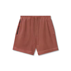 Shorts de sport pour hommes, coupe cinq-quarts, tendance, pour fitness et basketball, en coton lavé, vente en gros - Product Image 2