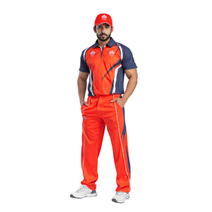 Uniforme de Cricket 100% Poliéster, Camiseta Polo de Manga Corta para Jugar al Cricket, Jersey de Cricket Personalizado, Uniformes 100% Poliéster - Product Image 2