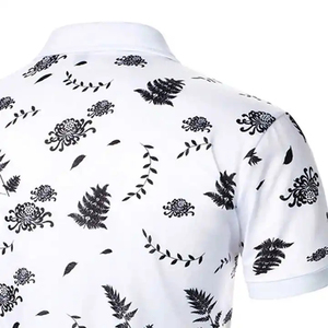 2026 Wholesale Men's Solid Knitted Polyester/Cotton Casual for Shirts-Quick Dry & Breathable Customizable - Product Image 5