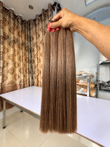 Wholesale Straight Human <b>Hair</b> Bulk <b>Extensions</b> Ombre Blonde Brown for <b>Braiding</b> - Product Image 4