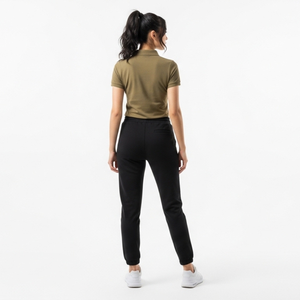 Camiseta polo para mujer, estilo business, lisa, para golf, de verano, informal, de media manga, ligera y transpirable. - Product Image 5