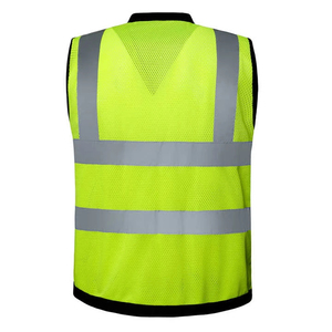 โรงงานขายส่งเสื้อกั๊กสะท้อนแสงเพื่อความปลอดภัยในการทำงานแบบกันไฟและป้องกันไฟฟ้าสถิตย์ ขนาดใหญ่พิเศษ พร้อมกระเป๋า บริการ OEM - Product Image 2
