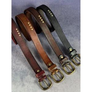 Ceinture en cuir véritable pour homme, longue durée, longueur personnalisée, ceintures élégantes, type formel, fabriquée en Inde - Product Image 6
