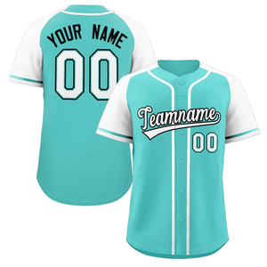 Custom <b>White</b> Royal Blue Baseball Jersey Team Uniform Personalized Name Number Sublimation 100% Polyester V-neck Sports Shirt - Product Image 5