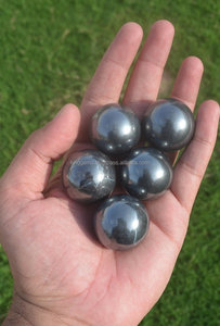 Sphère de pierre précieuse d'hématite africaine naturelle brute de haute qualité, sculptée style Feng Shui, pour la guérison et la décoration intérieure, vente en gros - Product Image 6