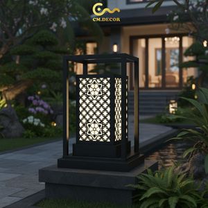 300 lm Garden lights Viet Nam CM Decor Outdoor/Villa/Garden 3500K (Warm White) steel/inox LED Warm White Touch 1-Year - Product Image 3