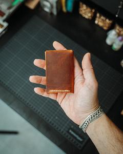 Genuine Leather Handmade Custom Logo <b>Card</b> Holder RFID Blocking Slim Credit <b>Card</b> Pocket <b>Case</b> Luxury <b>Business</b> Wallet LCH-0156 - Product Image 3