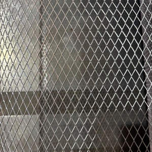 Aluminum Expanded Metal <b>Mesh</b> 2.5 mm Thick Diamond Hole Sheet For HVAC System Ventilation And Industrial Security Screen Panel - Product Image 1