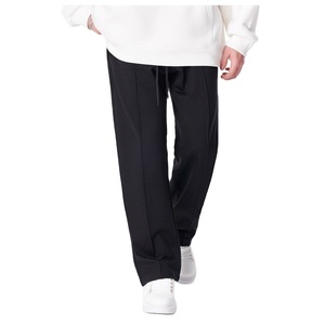 Pantalones Deportivos de Algodón de Cintura Alta y Corte Holgado con Logotipo Personalizado para Hombre, Pantalones Deportivos con Logotipo Estampado para Hombre - Product Image 2