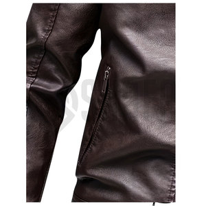 Design Your Own <b>Leather</b> Fashion <b>Jackets</b> High Quality <b>Men</b> <b>Leather</b> <b>Jacket</b> in Best Price Long Sleeve <b>Leather</b> <b>Jacket</b> - Product Image 4